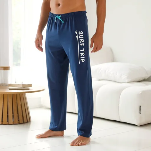 Pyžamové nohavice, námornícka modrá