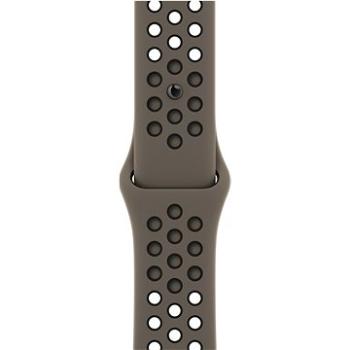 Apple Watch 45 mm olivovosivo-čierny športový remienok Nike (MPH73ZM/A)