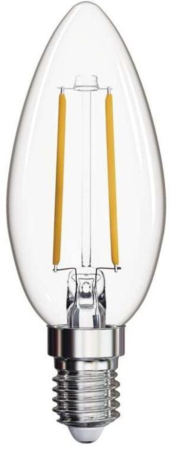 LED izzó EMOS LED izzó Filament Candle 1,8W E14 meleg fehér