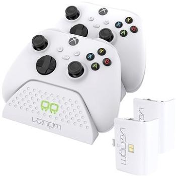 VENOM VS2871 Xbox Series S/X & One White Twin Docking Station + 2 batérie