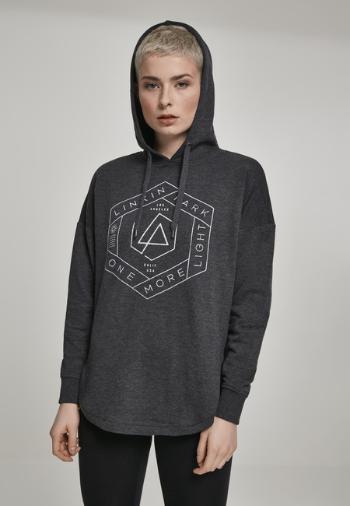 Mr. Tee Ladies Linkin Park OML Oversize Hoody charcoal - L