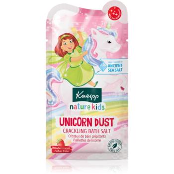 Kneipp Unicorn Dust soľ do kúpeľa s vôňou jahôd 60 g