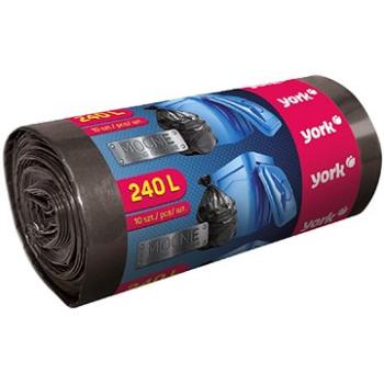 YORK odpadkové vrecia hrubé 240 l, 10 ks (5903355007265)