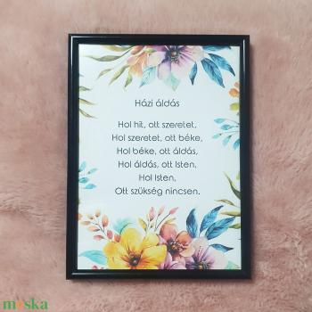 Házi áldás • 13 x 18 cm