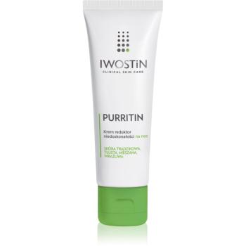 Iwostin Purritin nočný krém pre mastnú pleť so sklonom k akné 40 ml