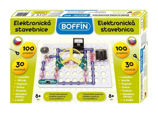 Elektronická stavebnica BOFFIN I 100
