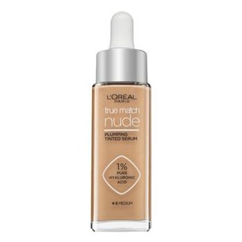 L´Oréal Paris True Match Nude Plumping Tinted Serum sérum pre zjednotenie farebného tónu pleti 4-5 Medium 30 ml