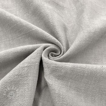 Ľan predpraný STONEWASHED light grey