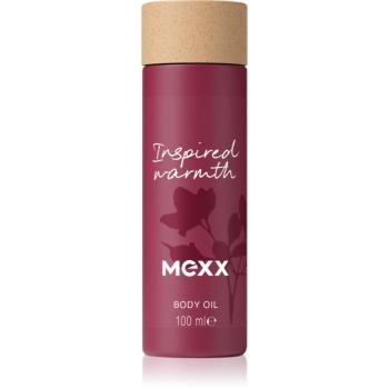Mexx Inspired Warmth telový olej s parfumáciou 100 ml