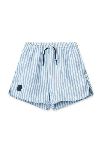 Detské plavkové šortky Liewood Aiden Seersucker Board Shorts LW19916
