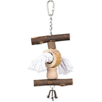 Trixie hračka Living Toy povraz/zvonček 20 cm (4011905589619)