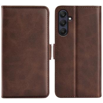 SIDE Peňaženkové puzdro pre Samsung Galaxy A26 tmavohnedé