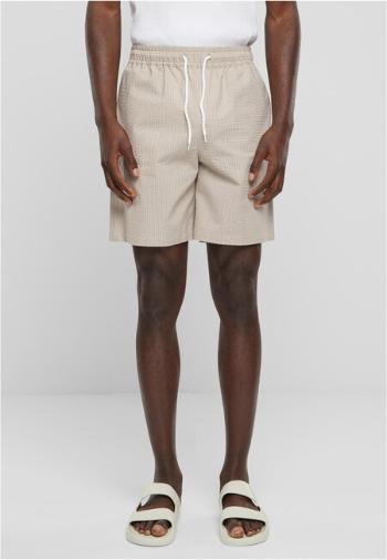 Urban Classics Basic Seersucker Shorts cloud - S