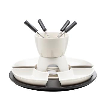 Haushalt international Keramická sada na fondue, 11dílná
