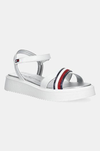 Detské sandále Tommy Hilfiger biela farba, T4A2-33799