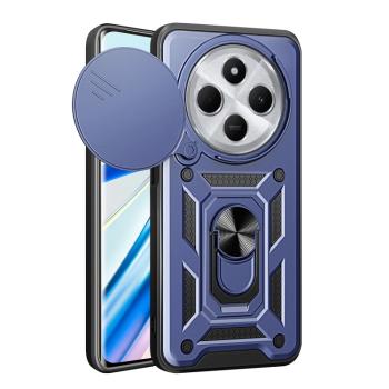 RING CAMERA Kryt s držiakom pre Xiaomi Redmi 14C / Poco C75 modrý