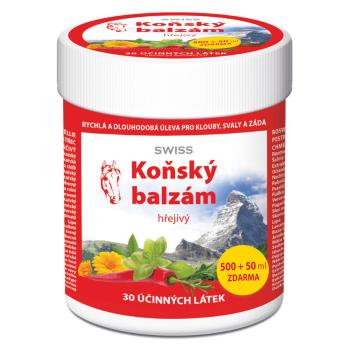 KONSKÝ BALZAM SWISS HREJIVÝ 500+50ML, poškodený obal