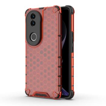 HONEYCOMB Ochranný kryt Vivo V50 5G červený