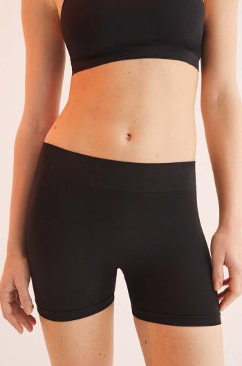 Boxerky women'secret SEAMLESS 3 čierna farba, 5125007