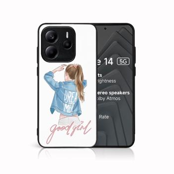 MY ART Ochranný kryt pre Xiaomi Redmi Note 14 5G GOOD GIRL (130)