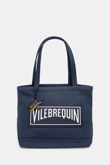 Bavlnená taška Vilebrequin BRETBAG tmavomodrá farba, BREU3100