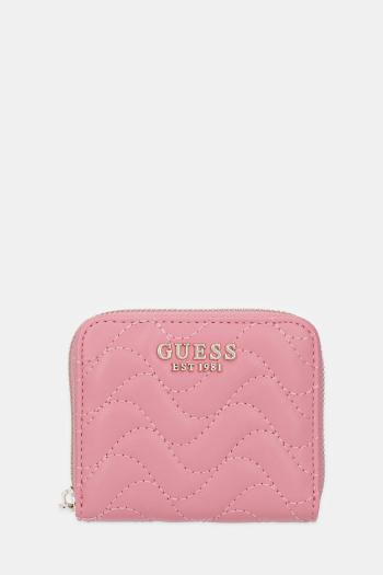 Peňaženka Guess MELISANDRA dámska, ružová farba, SWQG96 53137
