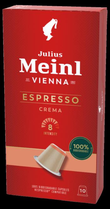 JULIUS MEINL Kompostovatelné kapsule Inspresso Espresso Crema 10 kapsúl