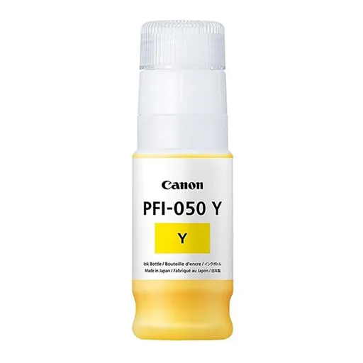 Canon originál. bottle ink PFI-050 Y, 5701C001, yellow, 70ml, žltá