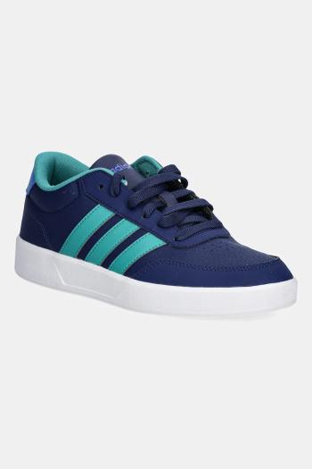 Detské tenisky adidas BREAKNET 3.0 tmavomodrá farba, JQ3041