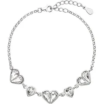 EVOLUTION GROUP 33109.1 kryštálový náramok dekorovaný kryštálmi Swarovski® ( 925/1000, 3,9 g) (8590962332889)