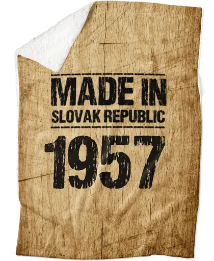 Deka Made In (rok: 1957, Podšitie baránkom: ÁNO)