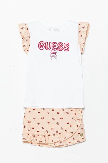 Detská súprava Guess biela farba, K5GG00 K6YW4