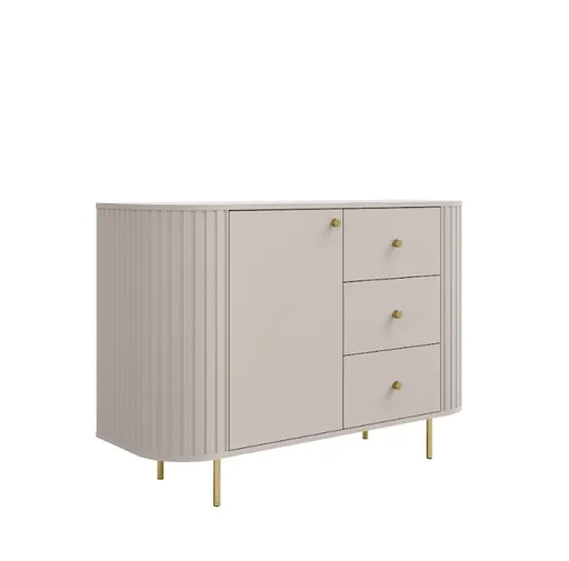 ArtLemp Komoda VAOLIA 1F3S  | pieskovo béžová