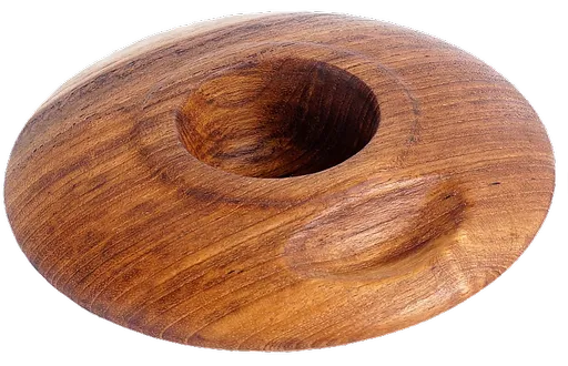 DEOKORK Teaková tácka EGG