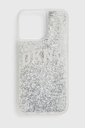 Puzdro na mobil Dkny iPhone 15 Pro Max 6.7" biela farba, DKHCP15XLBNAET,