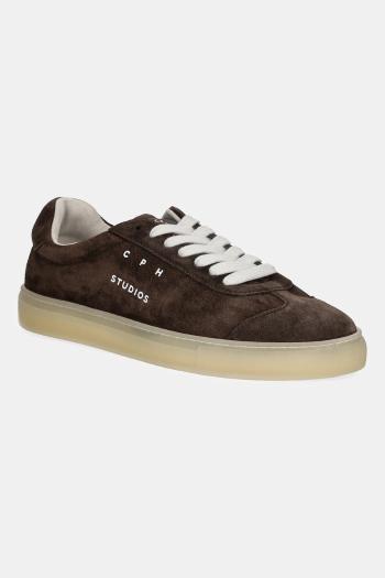 Semišové tenisky Copenhagen Suede hnedá farba, CPH433