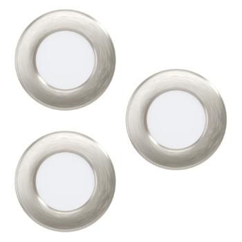 Led nástenné svietidlá Eglo Fueva oceľ matný nikel 99141