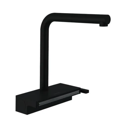 Hansgrohe Aquno drezová batéria s vyťahovacou sprškou matná čierna 73830670