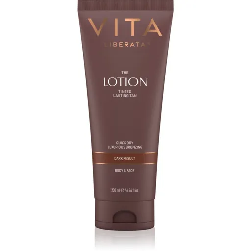 Vita Liberata Tinted Tanning Lotion samoopaľovacie telové mlieko odtieň Dark 200 ml