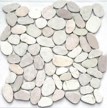 Kamenná mozaika Mosavit Piedra batu blanco 30x30 cm mat PIEDRABATUBL