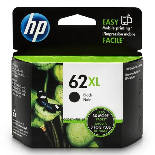 HP C2P05AE - originálna cartridge HP 62-XL, čierna, 12ml