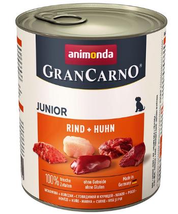 Animonda Gran Carno Junior hovädzie & kura 800 g