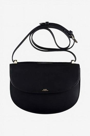 Kabelka A.P.C. Sac Geneve PXAWV-F61161 BLACK čierna farba