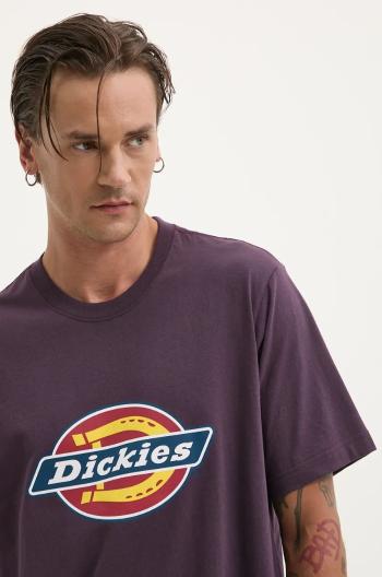 Tričko Dickies fialová farba, s potlačou