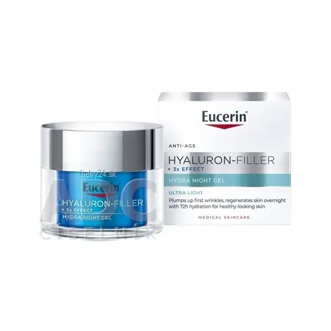 Eucerin HYALURON-FILLER+3xEFFECT Hydra nočný Gél