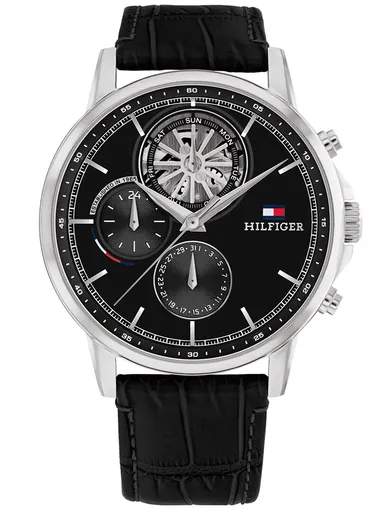 Pánske hodinky TOMMY HILFIGER 1710605 Steward Open Heart + BOX