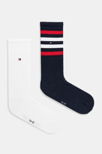 Ponožky Tommy Hilfiger 2-pak pánske, tmavomodrá farba, 701232594