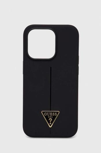 Puzdro na mobil Guess iPhone 14 Pro 6,1'' čierna farba