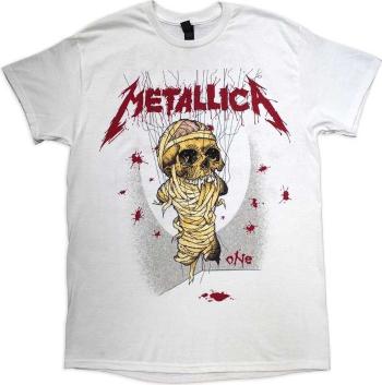 Metallica Tričko One Landmine Unisex White M