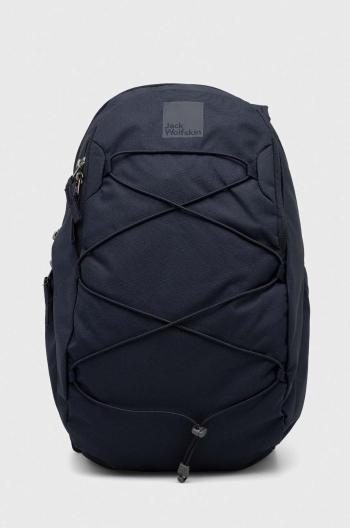 Ruksak Jack Wolfskin 10 dámsky, čierna farba, veľký, jednofarebný